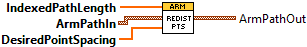 RedistributeArmPathPointsVariable.vi